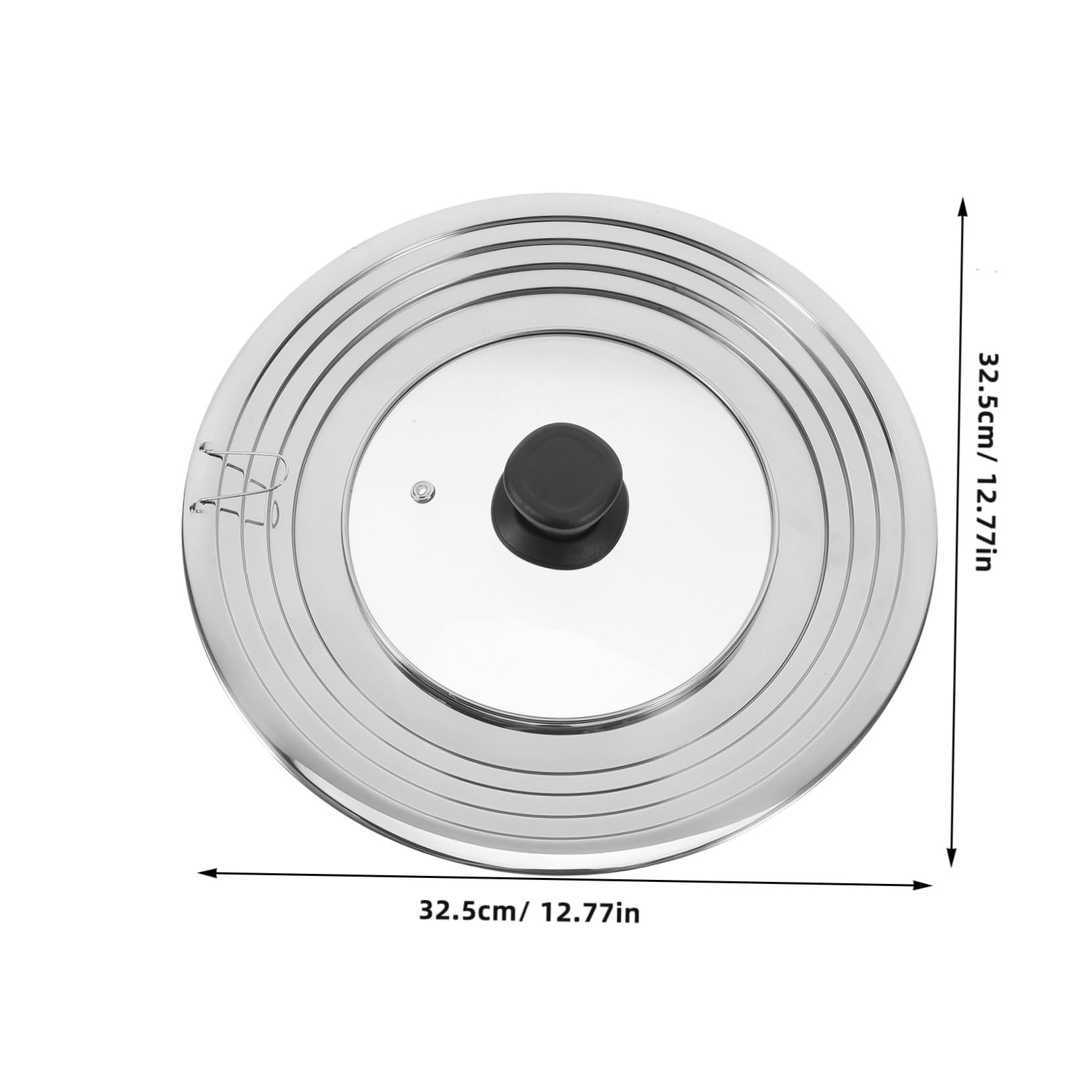 Mikikit Coperchio in Acciaio Inox per Pentole e Padelle Coperchio Anti-goccia per Mantenere Cibo Fresco e Temperatura Stili multipli