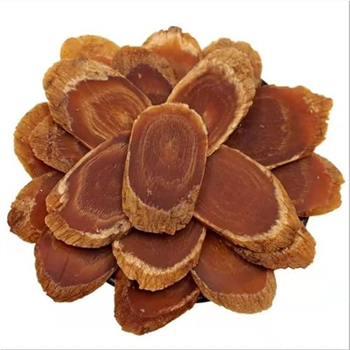 Rodajas de raíz de ginseng rojo orgánico natural de 15 años de raíz de ginseng coreano, suplemento de hierbas de ginseng, proporcionando energía,