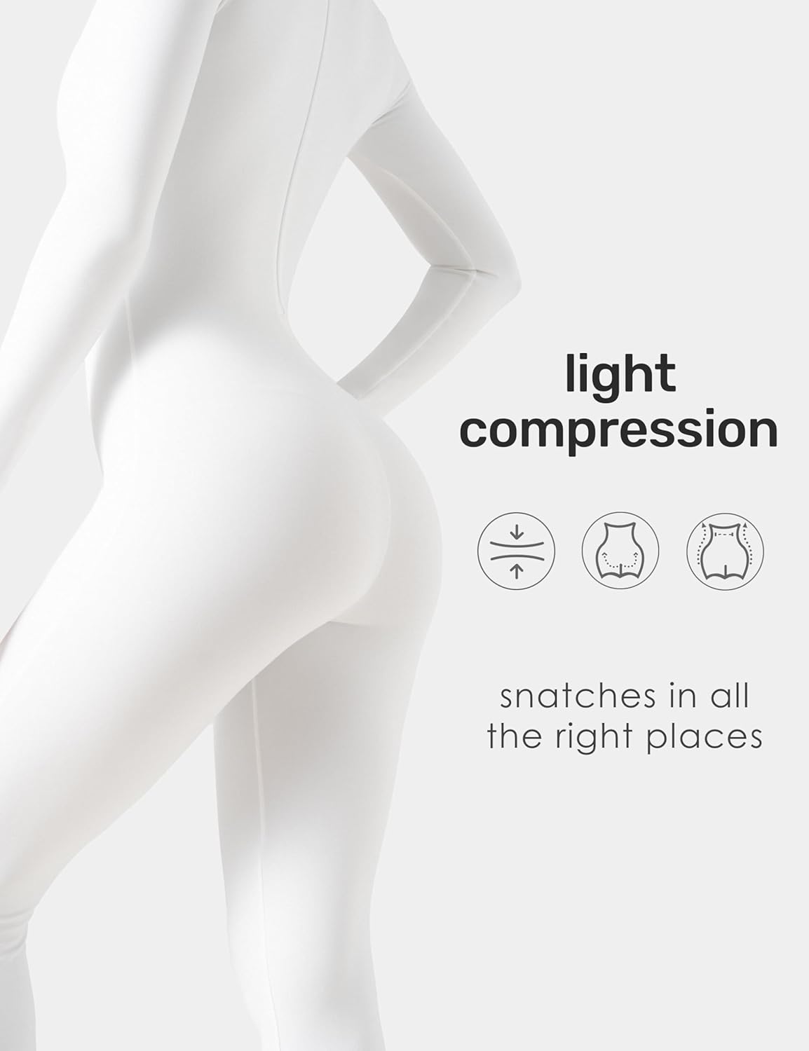 speerise Women Bodysuit Rompers Long Sleeve Jumpsuits Leotards One Piece Tummy Control Yoga Workout Outfits