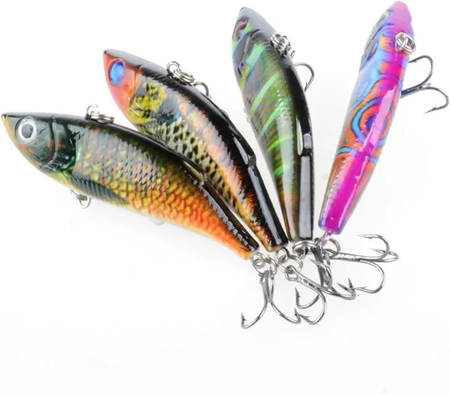 Luya Bait Full Swimming Layer Plastic Hard Bait 8CM/11.8G Painting Coating Series