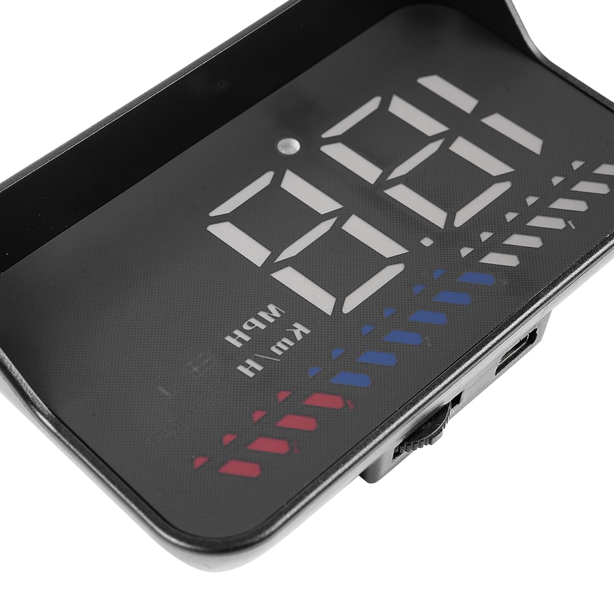 Head Up Display, Display HUD per Auto, GPS e OBD2, Head Up Display da 3,5 Pollici/Tachimetro per Auto/Misuratore della Temperatura dell'Acqua Allarmi di Sicurezza per la velocità del Motore
