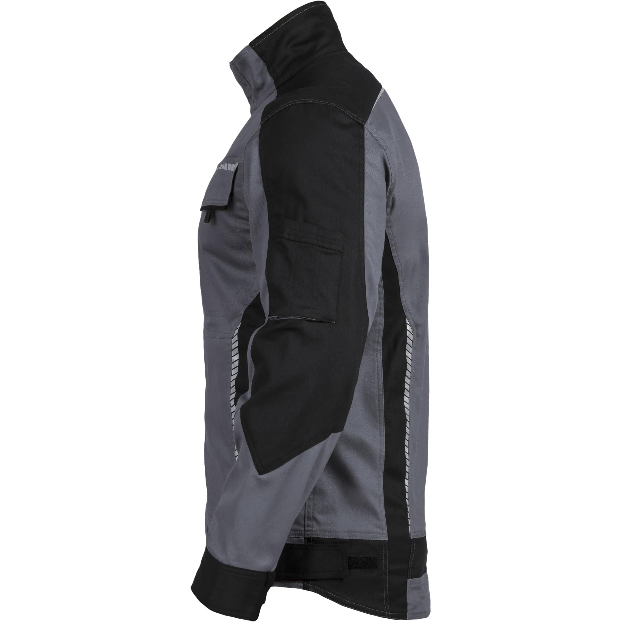 Leibwächter Flex-Line Herren Arbeitsjacke Bundjacke, atmungsaktive Allwetterjacke mit Stretchanteil für Herbst und Winter, robuste Arbeitsjacke Männer mit Reflexstreifen