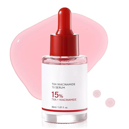 Suero de niacinamida 10% + TXA 5% ácido para la cara, suero de manchas oscuras para tono de piel desigual y cuidado de hidratación, sin fragancia,