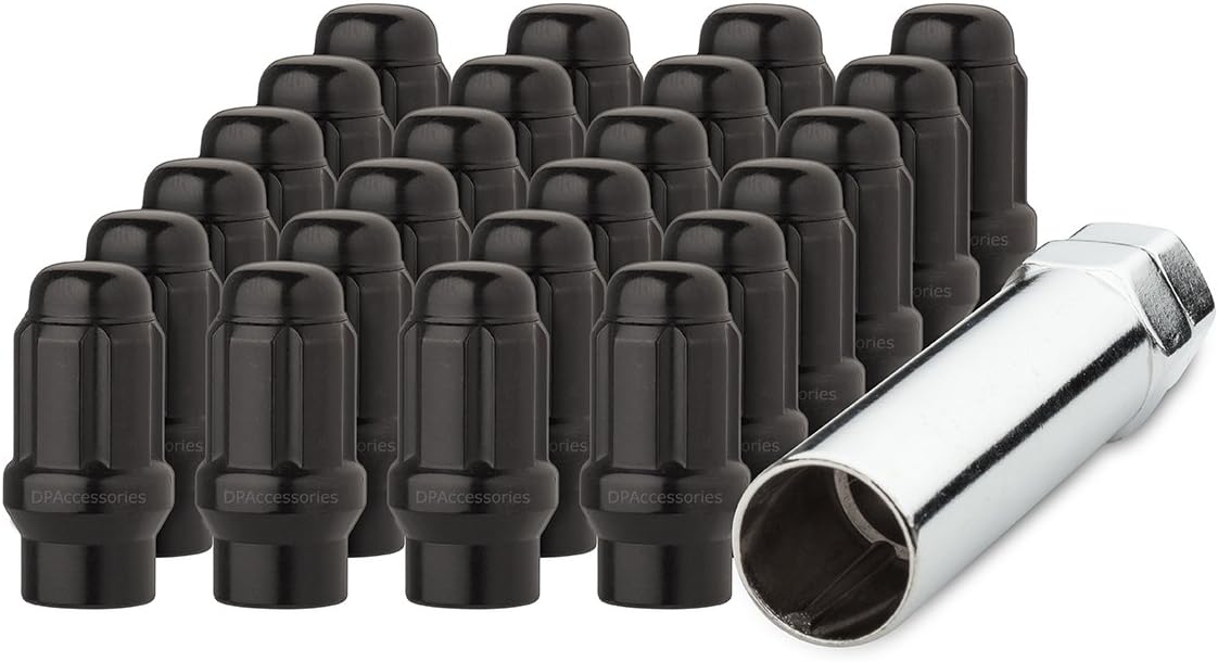 DPAccessories LCE3L6HESBK04024 24 Black 12x1.5 Closed End ET Spline