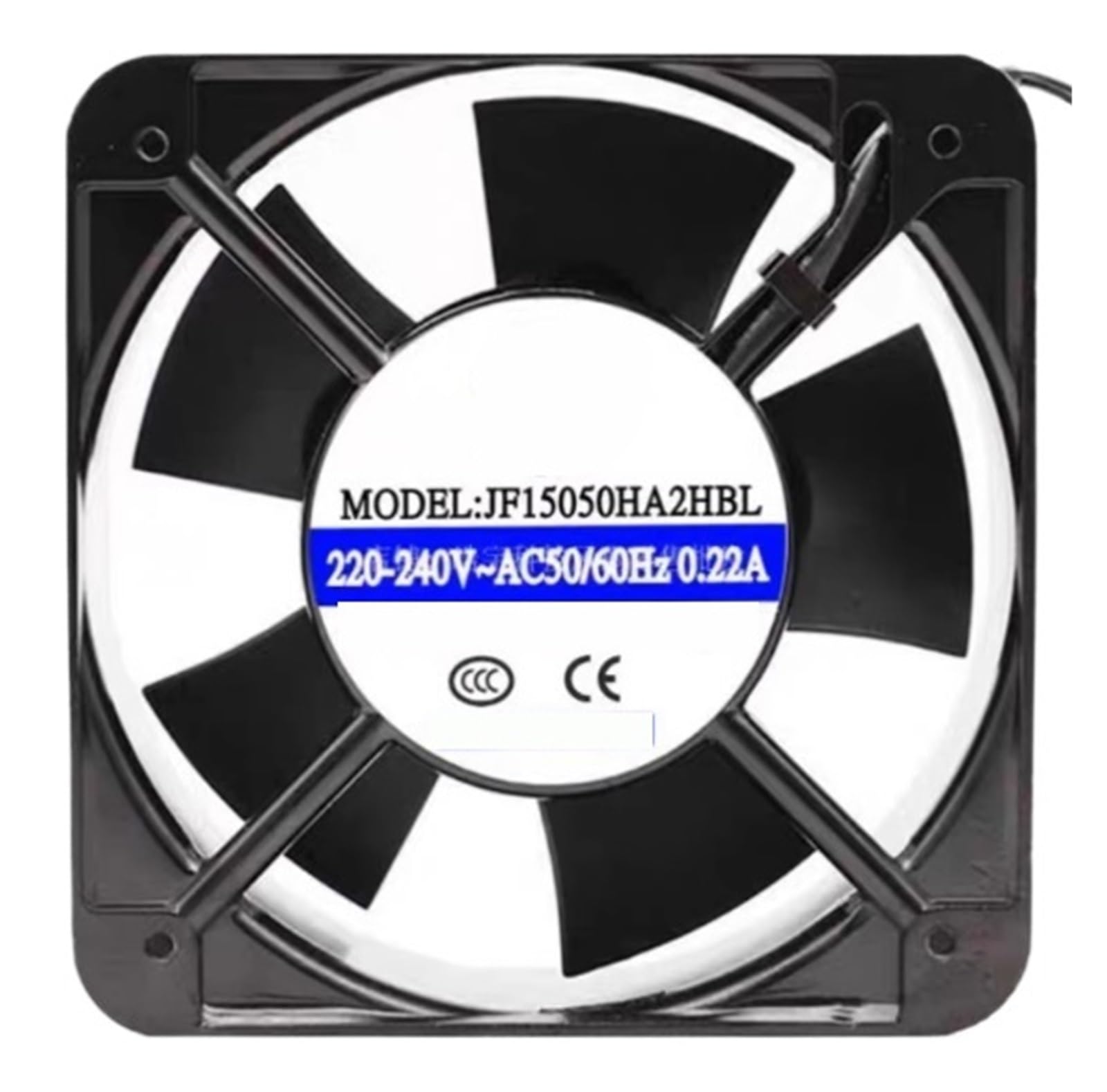 ZBWZXBDJ Fan JF15050HA2HBL AC220V 15050 15CM cooling fan 2 WIRE