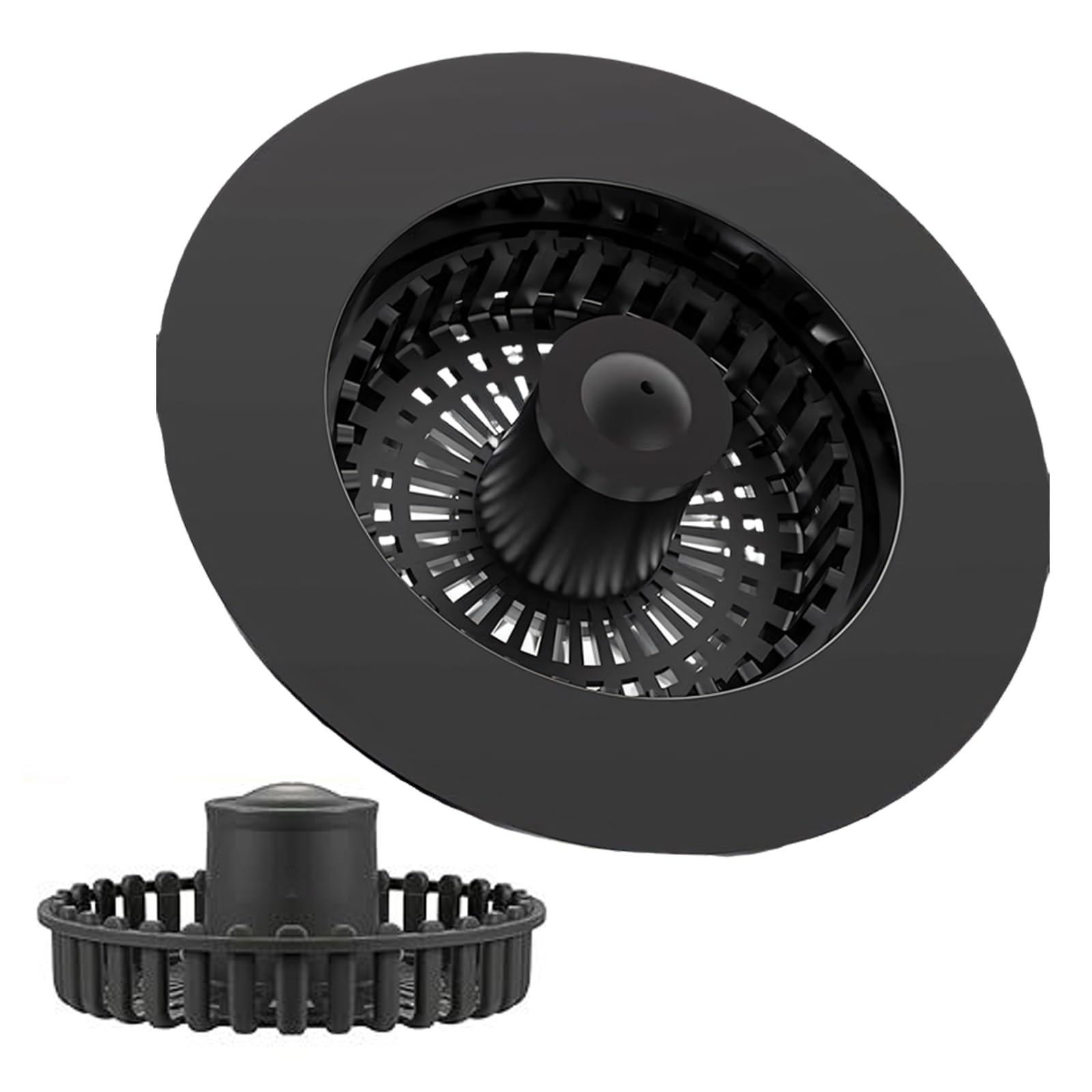 Anti Clogging Drain Filter Sink Plug Wash Basins Drains Stoppers Push Type Bounce Cores Sinks Strainer Basins Plug Filter Stoppers Baths Cover for Tub Hair Catcher