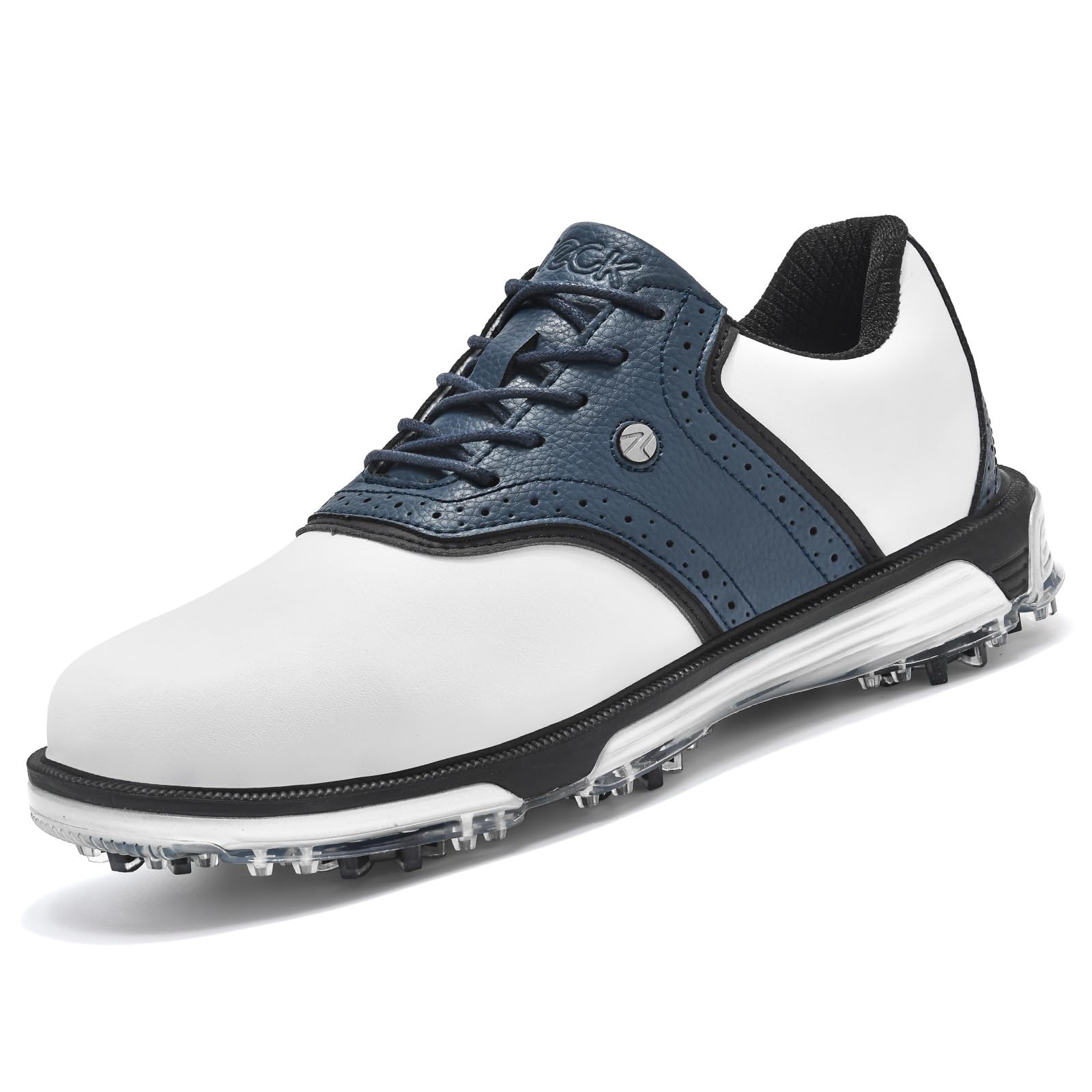 ULTIANT Stabilità professionale classica senza punte impermeabile degli uomini delle scarpe da golf per addestramento di golf