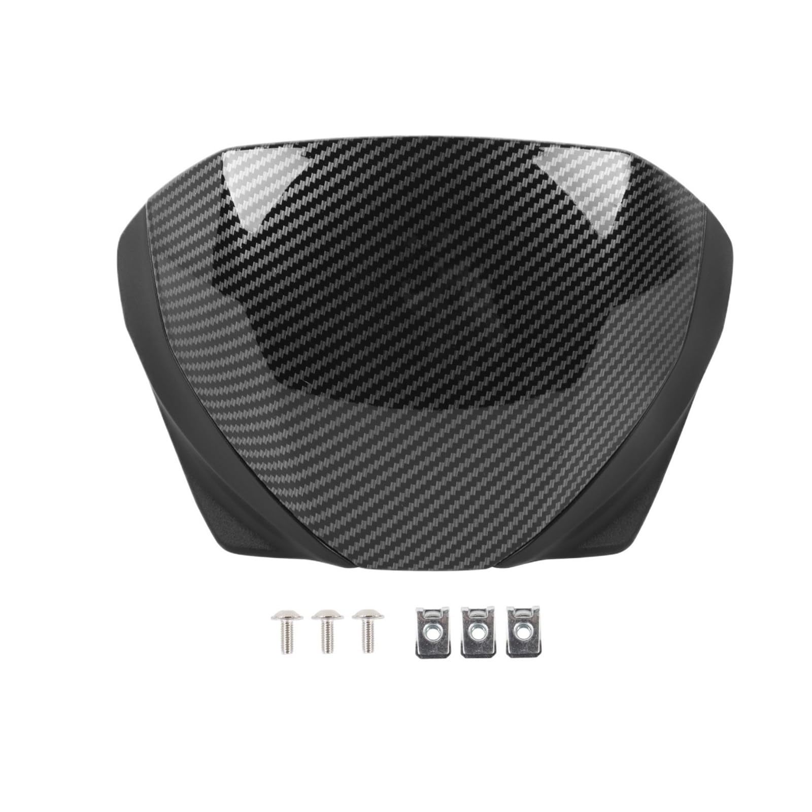 Front Screen Lens Windscreen Fairing Kit Compatible With Triumph Trident 660 2021 2022 2023 Motorcycle Windshield Wind Shield(Carbon Fiber look)