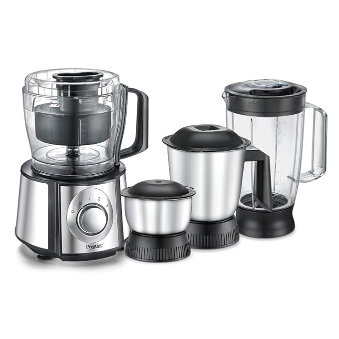 Prestige Partner Food Processor, 1000 Watt, Black and Silver at Rs. 10500