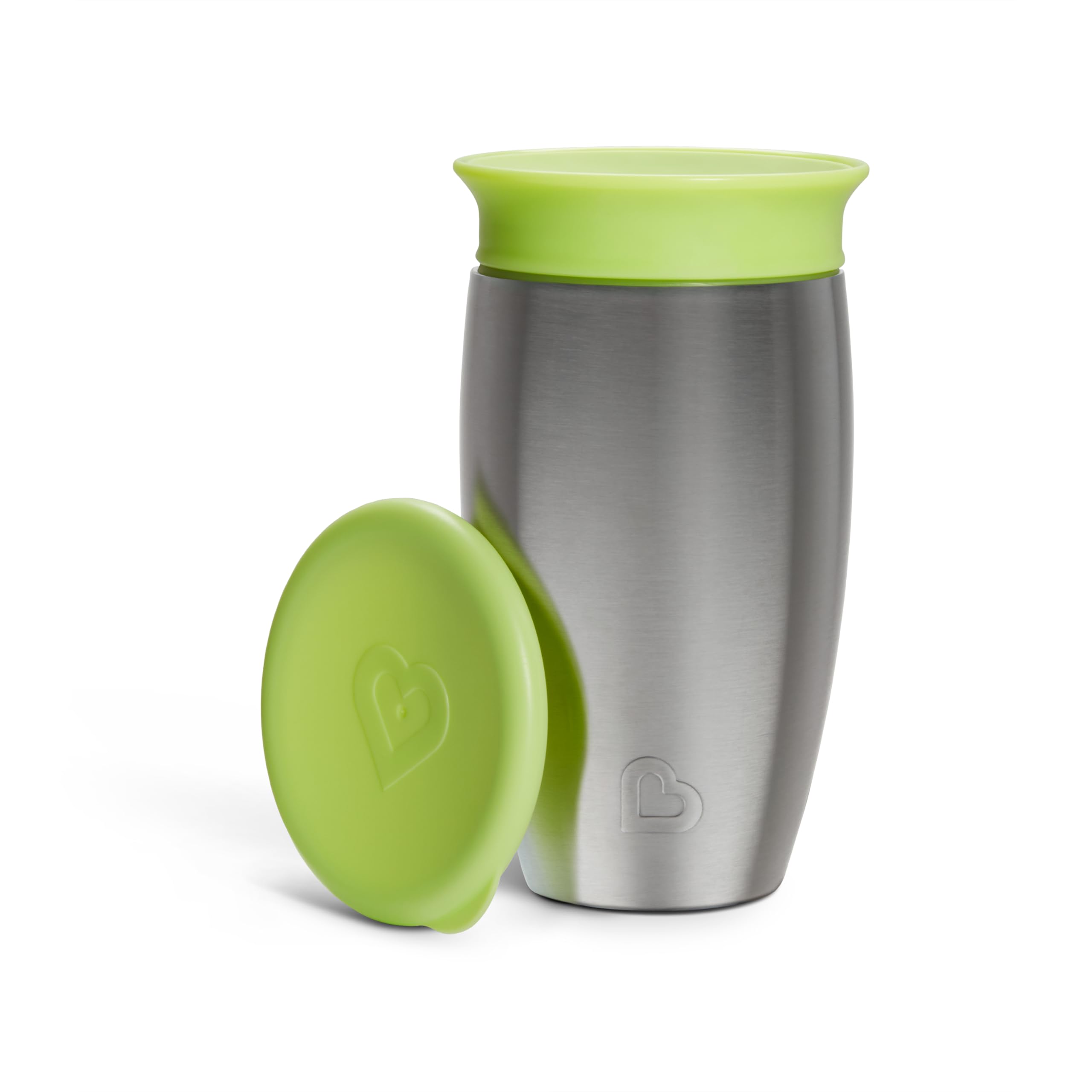 Munchkin Miracle 360 Cups, Stainless Steel Toddler Cup, Bpa Free Baby & Toddler Sippy Cup, Non Spill Cup, Dishwasher Safe Baby Cup, Leakproof Childrens Cups,