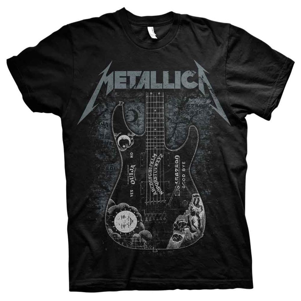 Metallica Hammett Ouija Guitar T Shirt