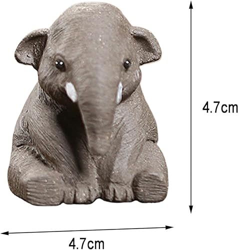 Miniatura 4 de Estatuilla de animal doméstico en miniatura para escritorio, juego de té, accesorios de estatua de animal, adorno para mascotas, para sala de estar,