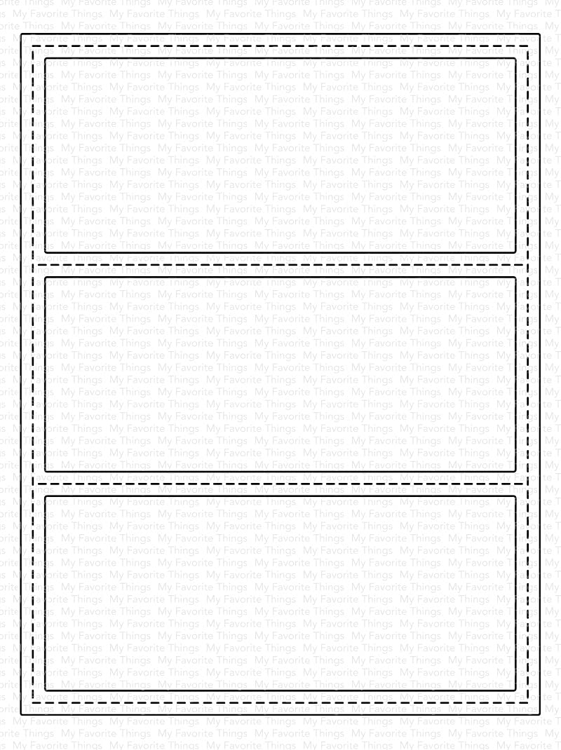 My Favorite Things NAMIC DIE, Tri-Frame Cover-Up