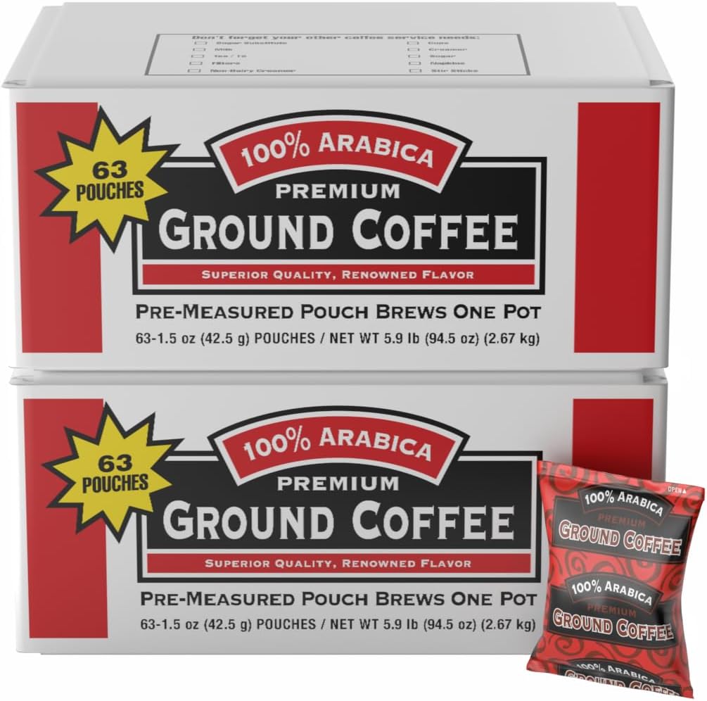 100% Arabica Premium Ground Medium Roast Coffee