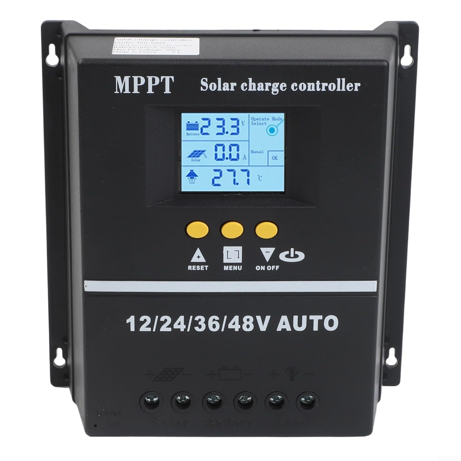Régulateur de charge MPPT 100A résoud les pertes de rendement solaire sur batterie 12V-48V