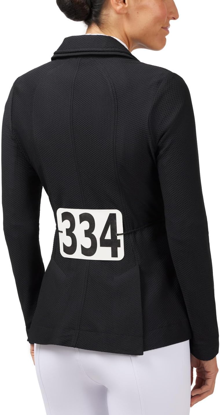 Kerrits Women's Petite Affinity Aero Mesh Show Coat – Breathable Equestrian Competition Jacket for Summer Horse Shows