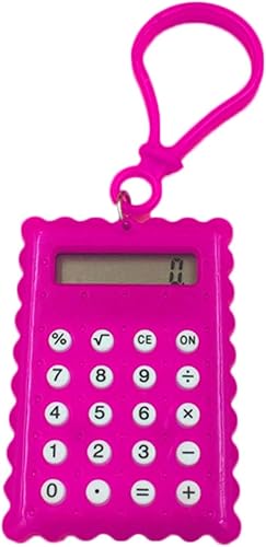 qiguch66 Calculadoras básicas de oficina, función estándar para oficina, hogar, escuela, bolsillo para estudiante, mini calculadora electrónica,