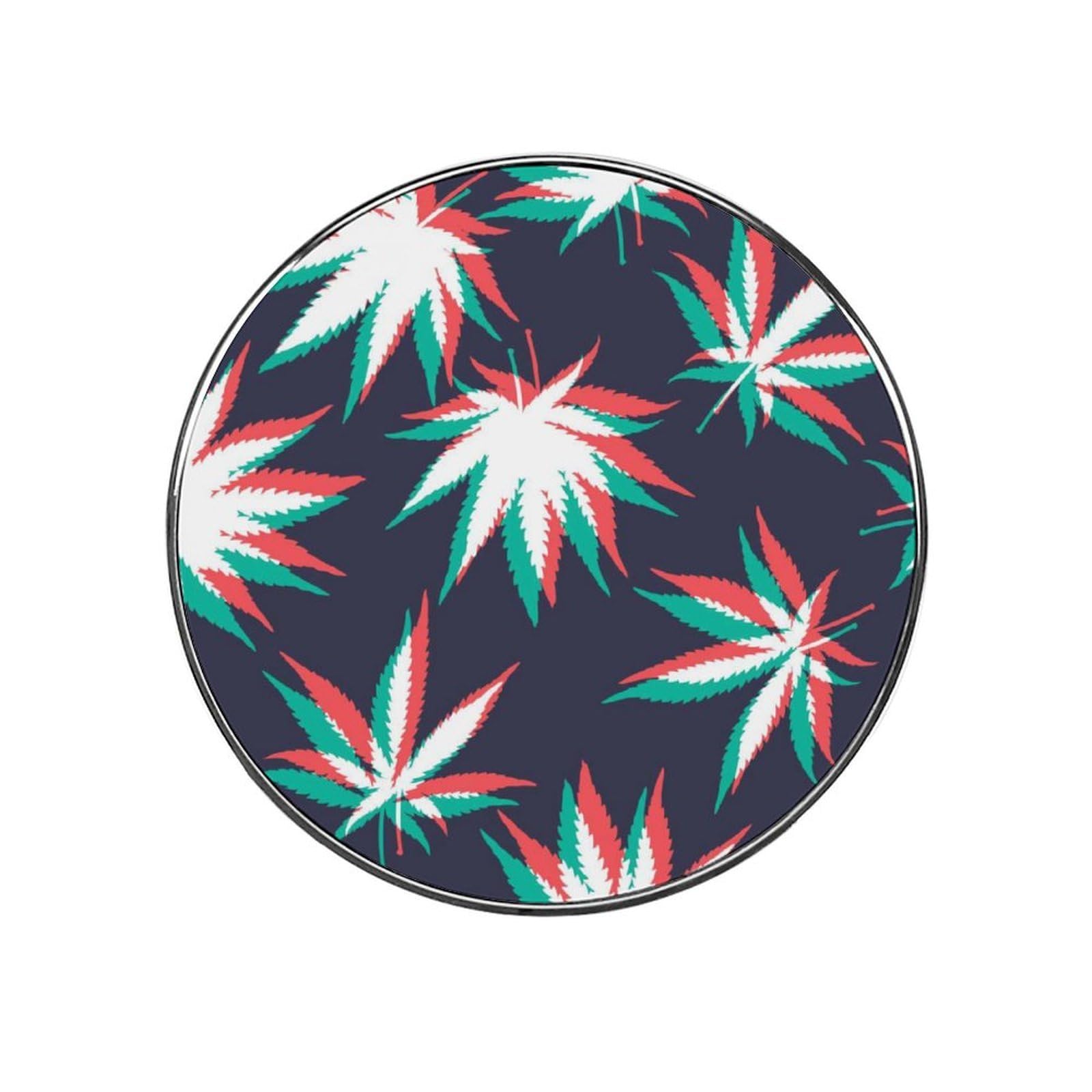 Maple Leaf Alloy Fridge Magnet For Office Cabinet Refrigerator Whiteboard Photo