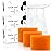 Kojie San Skin Brightening Soap - The Original Kojic Acid, Dark Spot Remover Bar Soap with Coconut & Tea Tree Oil - 100g x 3 Bars with Net