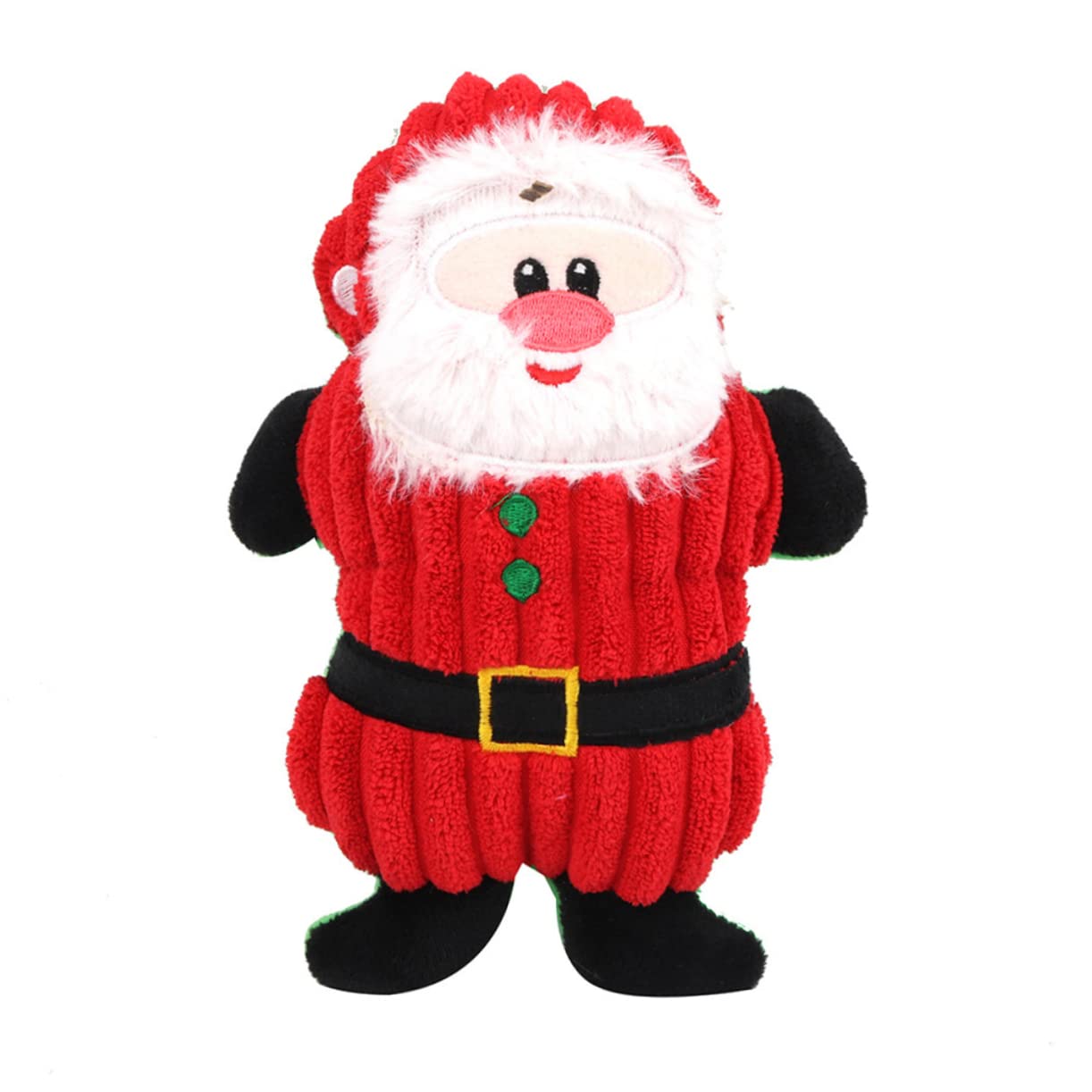 Kisangel 6stücke Plüschspielzeug Für Haustiere Mit Geräuschfunktion Niedliche Rentier Und Santa-Designs Für Kauen Und Spielen Für Hunde Und Katzen Zufällige Stilvariation