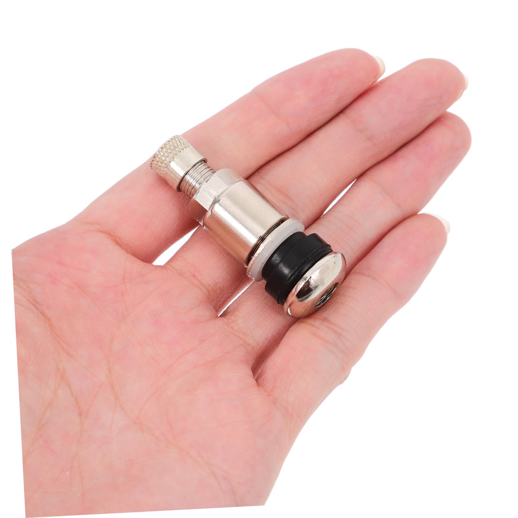 Yardwe 10 pièces Valves Tiges pour Pneus Voiture Robustes et Durables Tiges de Valve Vissables Résistantes Corrosion Compatibles Camions et Voitures Installation Facile