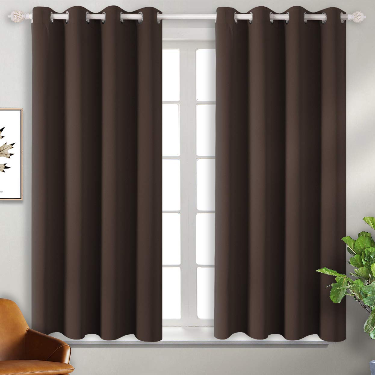 Dark Brown Bedroom Curtains Curtains & Drapes 2023