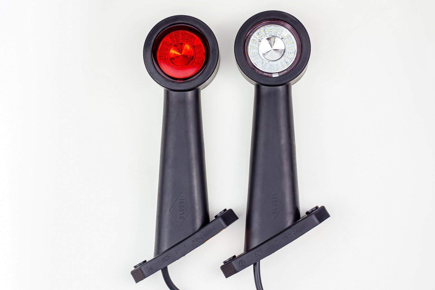 Mantes Lichtset: FRISTOM LED-Rückleuchten + HORPOL LED-Seitenmarkierungsleuchten 5,5 m 13-poliger Kabelbaum