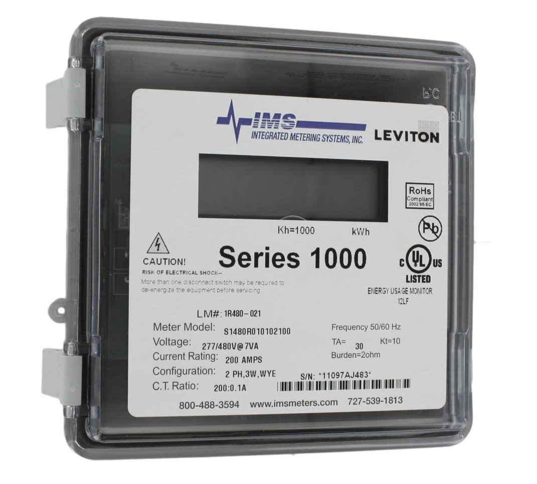 Boîtier Leviton 1R480-21 protège et mesure vos lignes électriques 480V