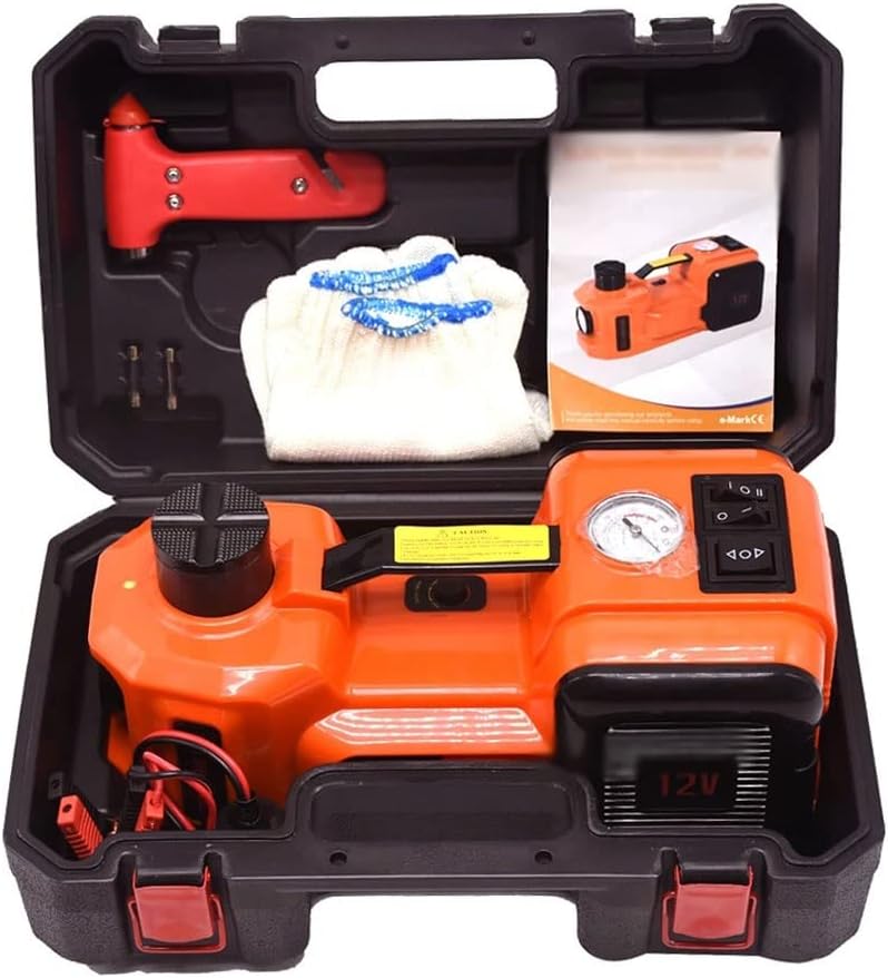 Jack 12V 5Ton Car Electric Hydraulic Floor Jack, Tire