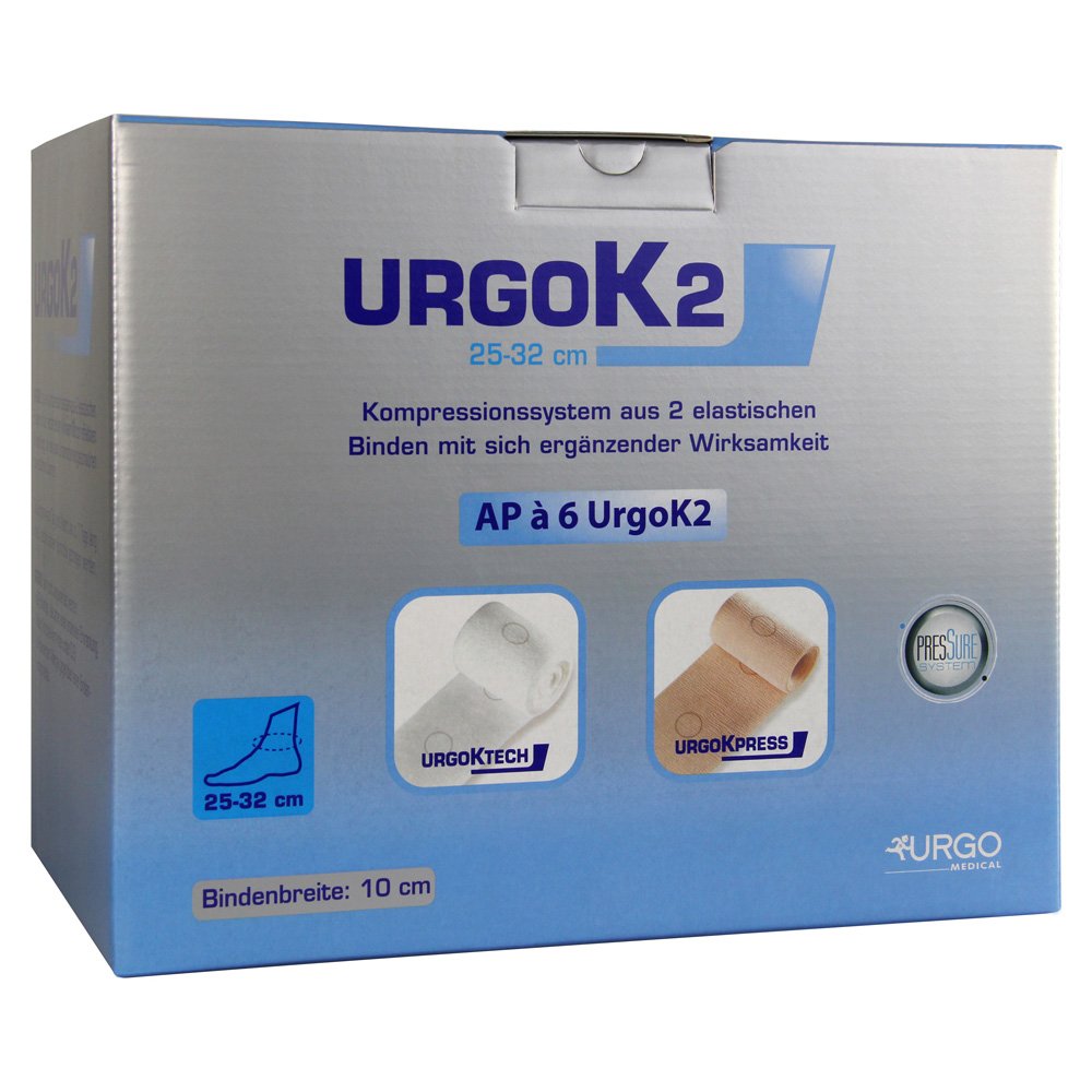 URGOK2 Compression System 7,3mx10 cm/10,5mx10 cm 25 – 32 cm 6 Items