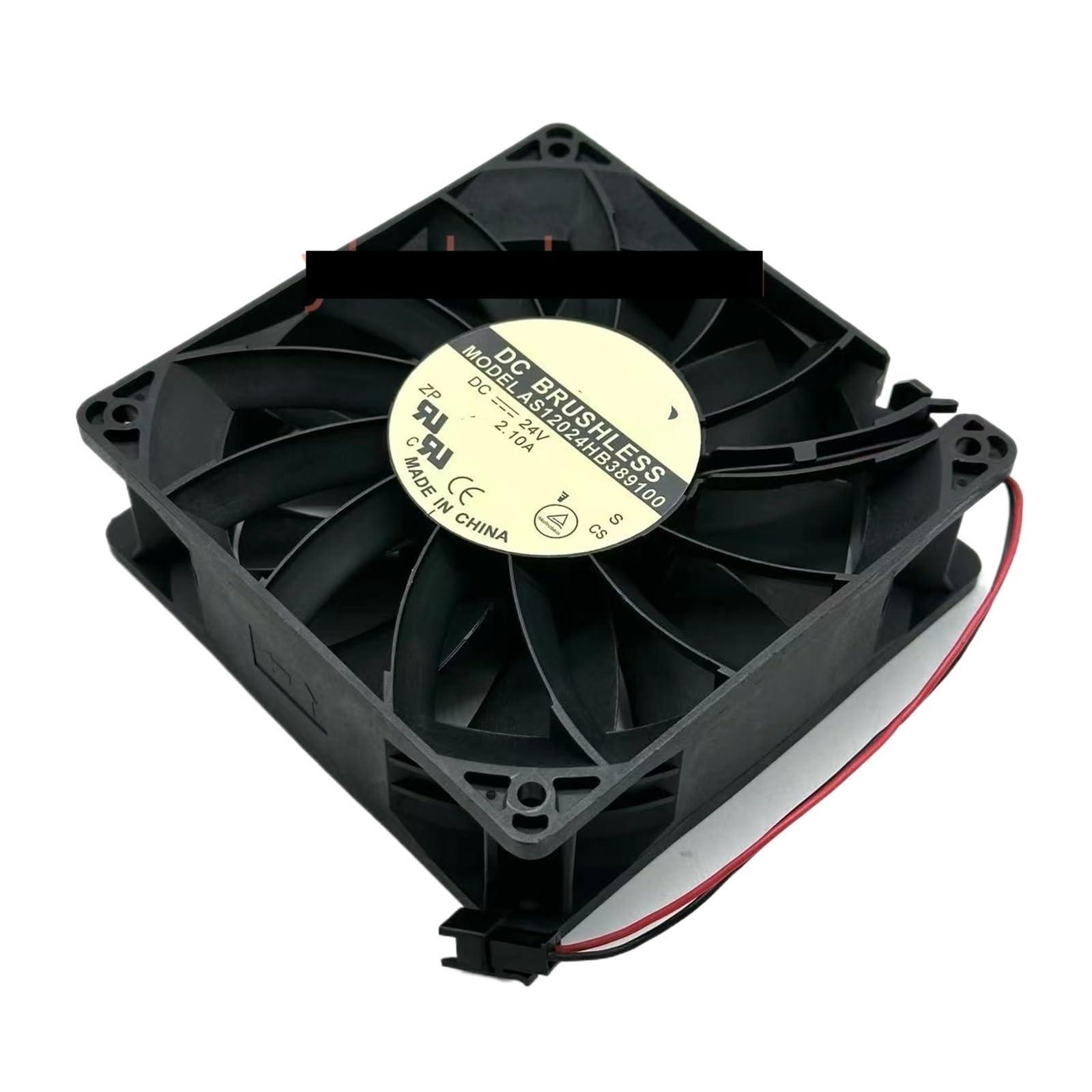Vdoqtljt One Color As12024hb389100 Dc 24V 2.10A 120X120x38mm 2-Wire Server Cooling Fan