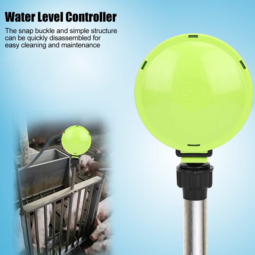 Controlador Nivel Agua Automático Para Animales - Plástico Verde, Para Bebederos De Cerdos, Ovejas, Aves