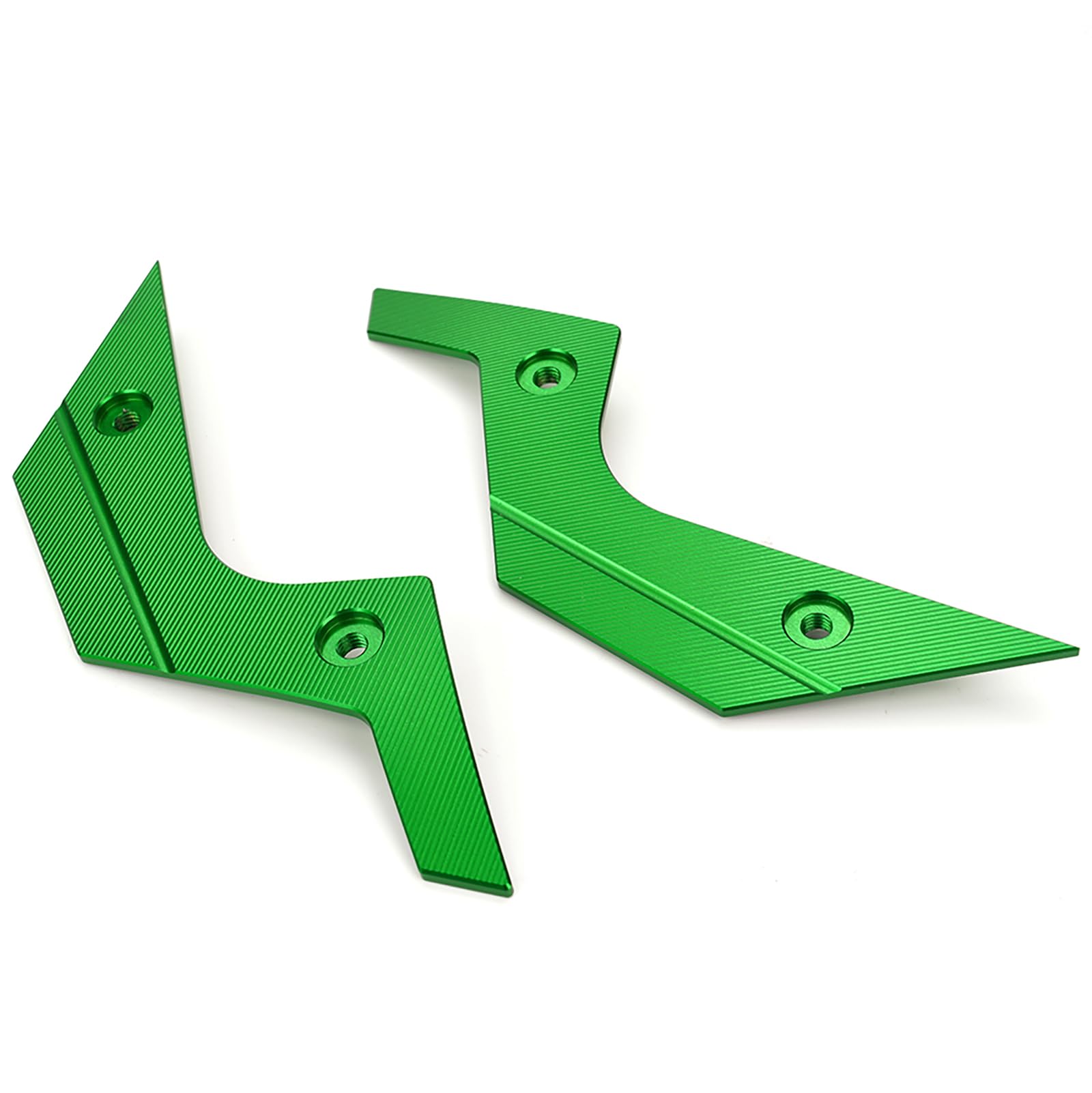 Accessori moto per Kawasaki Z900 Z 650 900 ABS Z900SE 2020-2023 2024 2025 Z650 Alluminio Parabrezza Trim Copertura Decorativa (Verde)
