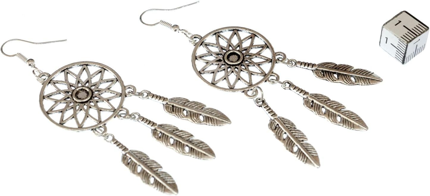 Dreamcatcher Earrings Rs Hangers Miniblings Spirit Dreaming Dreams Feather