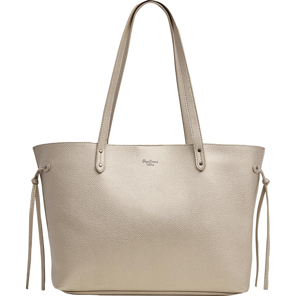 Pepe Jeans Audrey Script Shopper Bag One Size