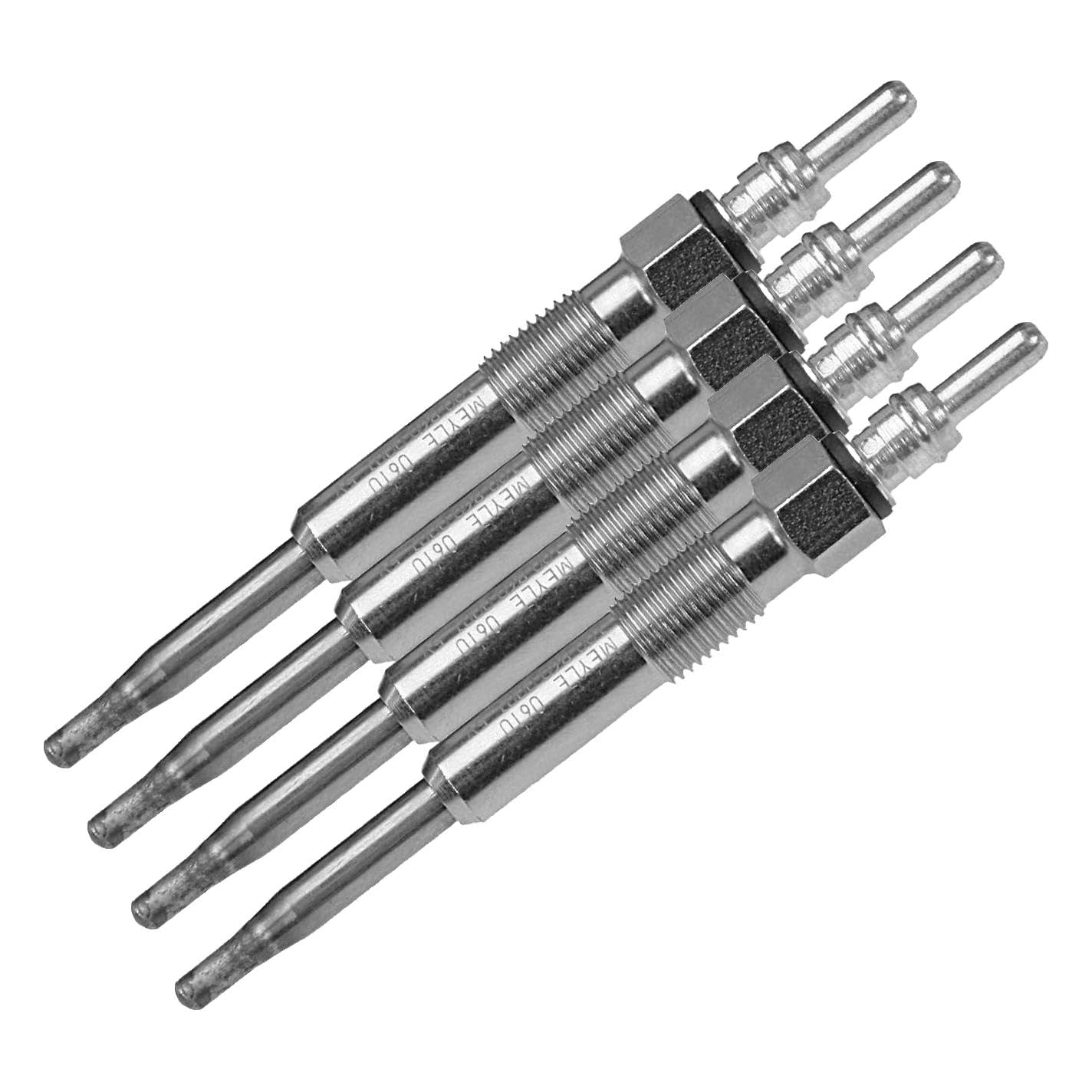 MEYLE 100 860 0001 Bougie de préchauffage, Argenté (Lot de 4)