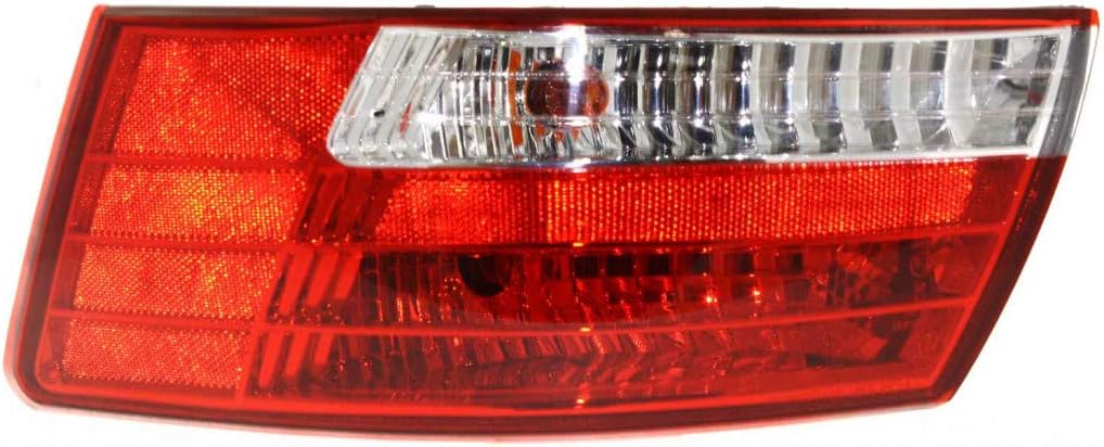 CarLights360 For 2006 2007 Hyundai Sonata Rear Tail Light Driver Side | Replacement For HY2800135 | 92401-OA000, 92401-3K020