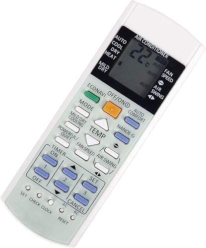 Miniatura 8 de Control remoto para aire acondicionado Panasonic A75C3208 A75C3706 A75C3708 KTSX5J A75C3167 A75C3607 A75c3300 A75C3871 A75C3772