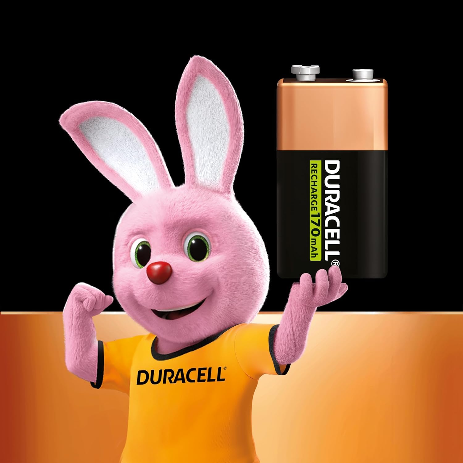 3 piles Duracell 9 V rechargeables 170 mAh (3 ampoules de 1 batterie)