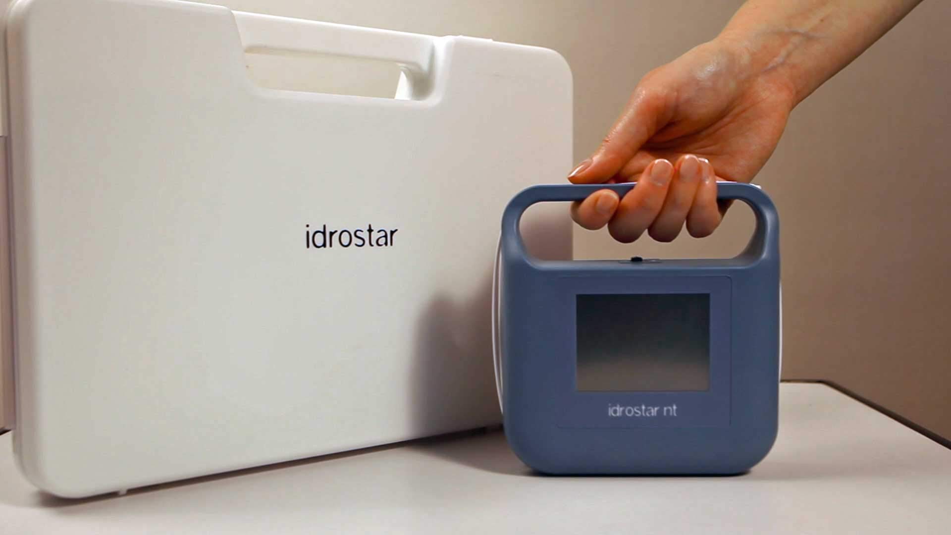 IDROSTAR NT - ionophorèse - Efficace Contre la Transpiration des Mains et des Pieds (Aisselles en option) - Traitement Contre la Transpiration Excessive (Hyperhidrose) - Technologie NO SHOCK !