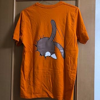猫のニャッホ 企画 当選品 限定 非売品 Tシャツ ニャッホ 鴻池剛と猫のぽんた ニャアアアン！』 猫のぽんたフェイスT