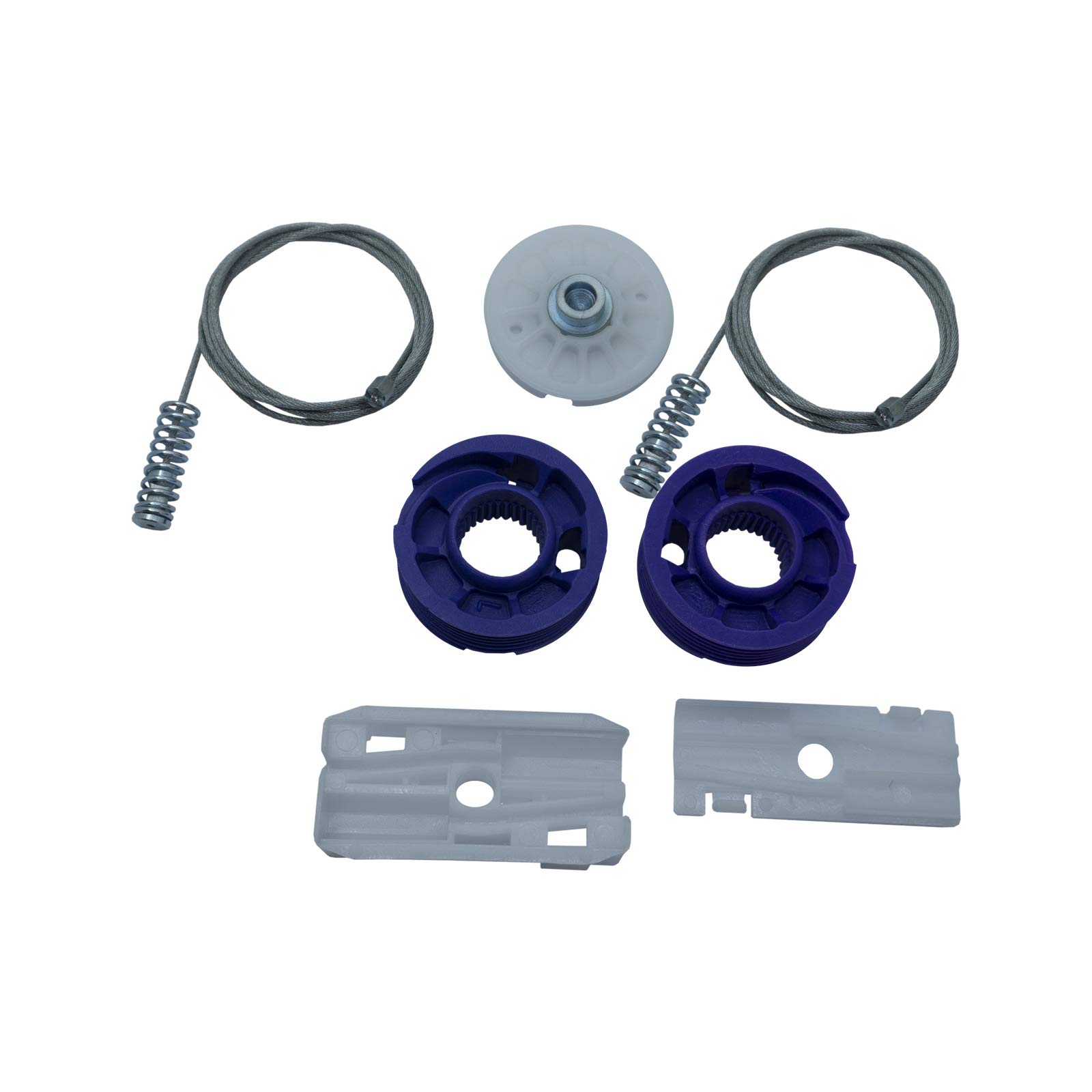 ESC Auto Parts EWR5261 Power Window Regulator Repair Kit Rear Compatible with Bentley Continental MK1 GT GTC 3W 393 394 2003-2011 Coupe Convertible