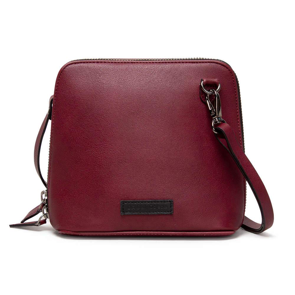 DailyObjects Trapeze Sling Crossbody Bag for Girls and Women | Made with Durable Vegan Leather Material | Carefully Handcrafted | Zip Closure | Adjustable and Detachable Straps | Multicolor (B07J1S767T) Amazon Price History, Amazon Price Tracker