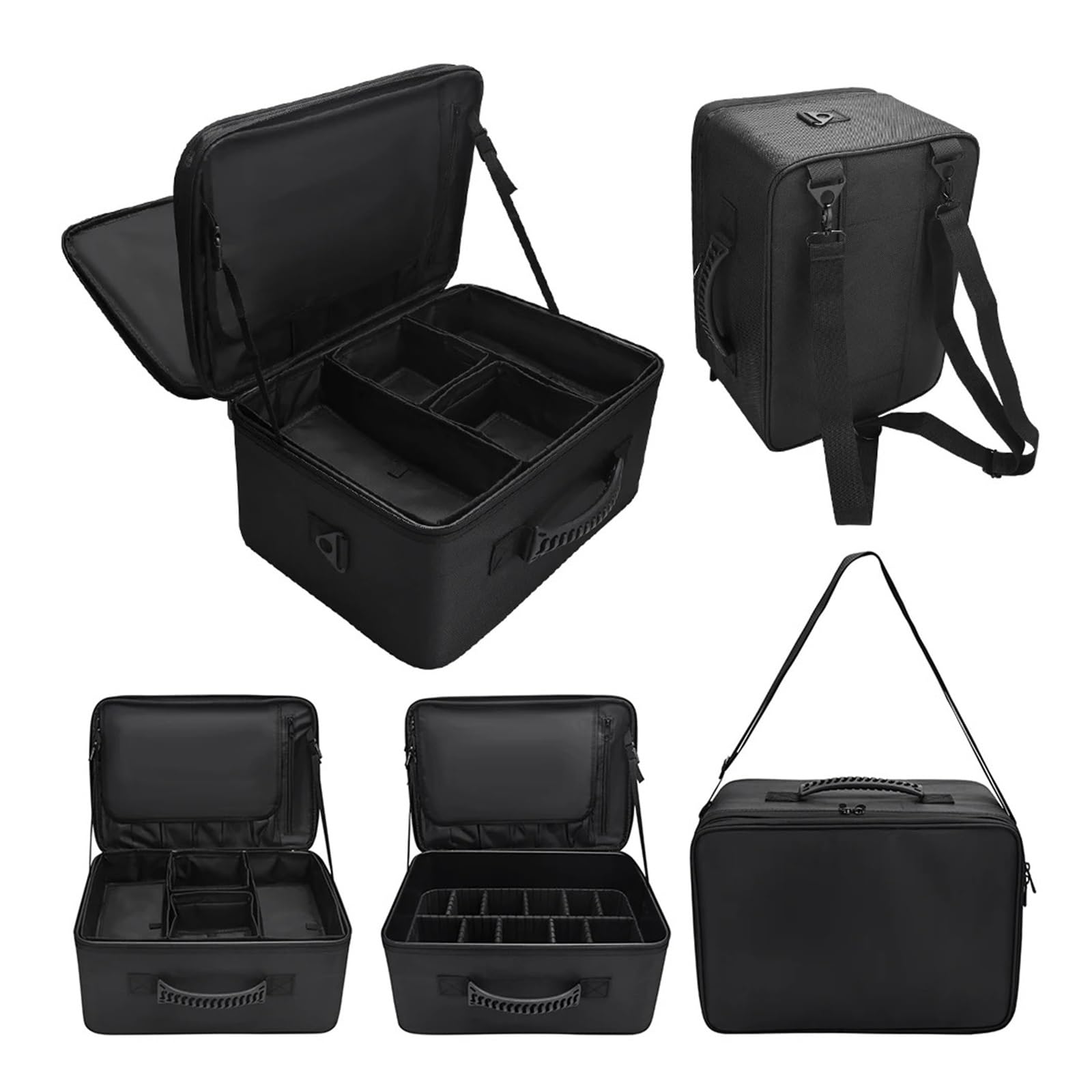 Borsa da Parrucchiere Borsa da Barbiere di Grande capacità, Forbici for Trucco, Strumenti, for Parrucchieri, Organizer for Cosmetici, Borse da Viaggio Multifunzione per Parrucchiere