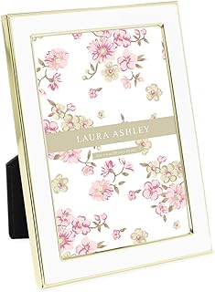 12 Small Dorm Room Ideas That Maximize Space and Comfort 34 Laura Ashley 4x6 White Enamel Picture Frame, Gold Metal Edge with Easel,...