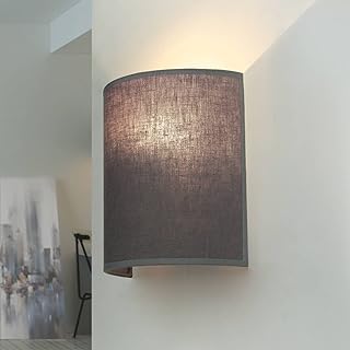 Licht-Erlebnisse vägglampa, grå, 1st