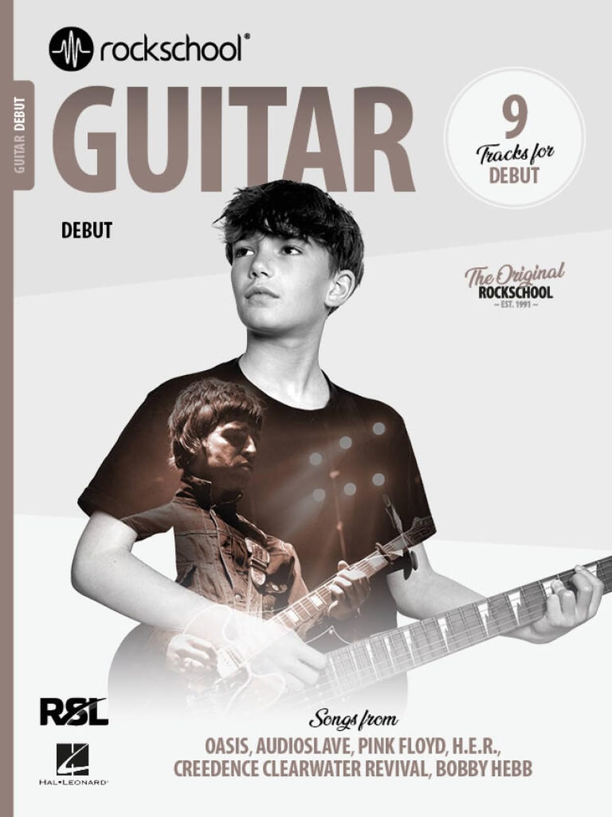 Rockschool: Guitar Debut - 2024 | Beginner Guitar Songbook for Students/ Teachers | 9 Graded Tracks for Exam Prep | Learn Rock, Pop and Contemporary Style |Sheet Music Book with TAB for Guitar Lesson