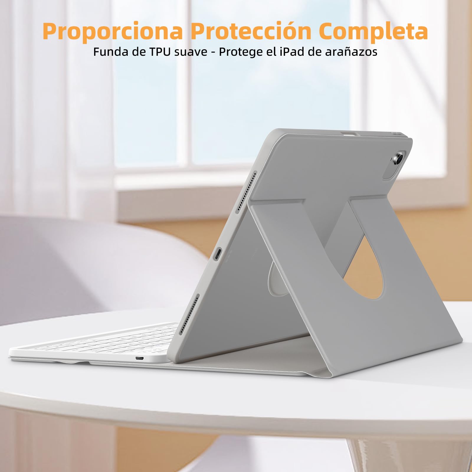 Bettdow para iPad Air 13 Pulgadas M4 2026/M3 2025/M2 2024 Funda con Teclado