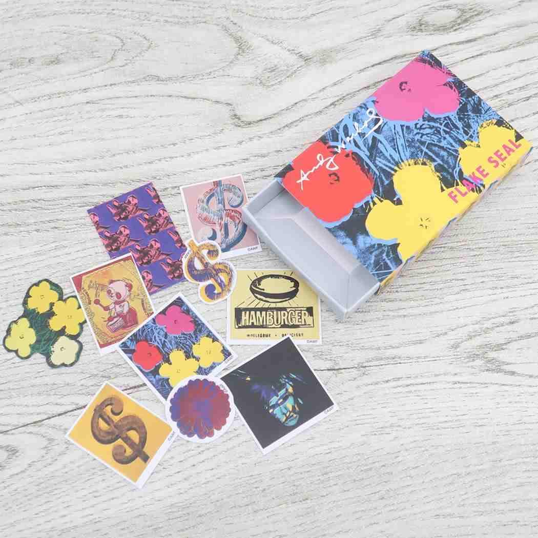 Amazon.co.jp: アンディ ウォーホル[ピースシール]フレークシール/B