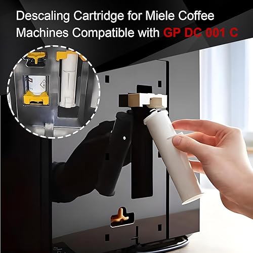 Miniatura 6 de Cartucho descalcificador compatible con Miele GP DC 001 C Cartucho descalcificador para máquina de café CM75 CM77 Serie CVA78, eliminación